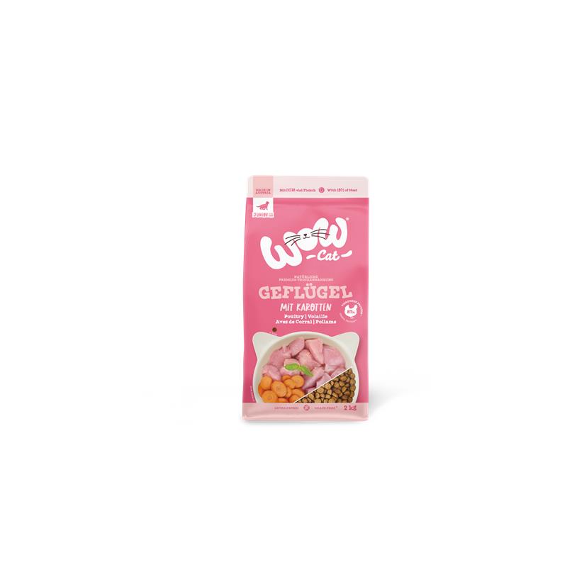 Wow Cat Trocken Junior Geflügel