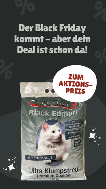 BTG Classic Cat Katzenstreu Black Edition