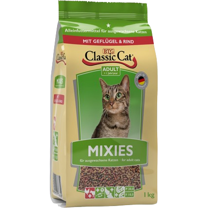 BTG Classic Cat Trockennahrung Mixies mit Geflügel und Rind