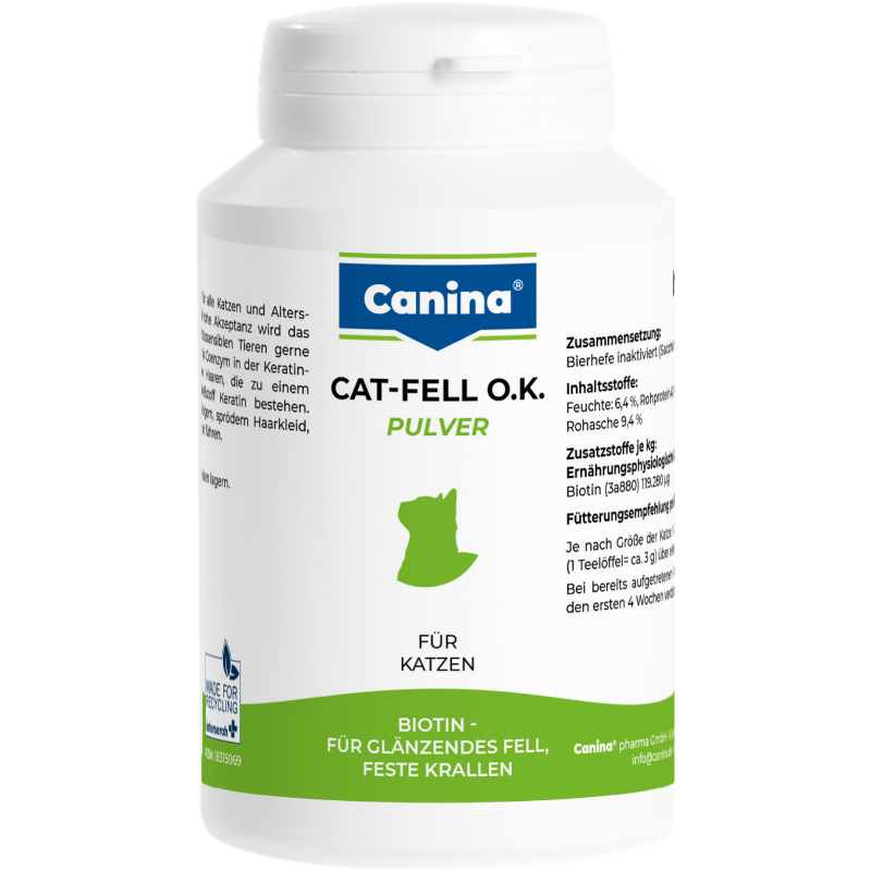 Canina Pharma Cat-Fell O.K. Pulver 100 g