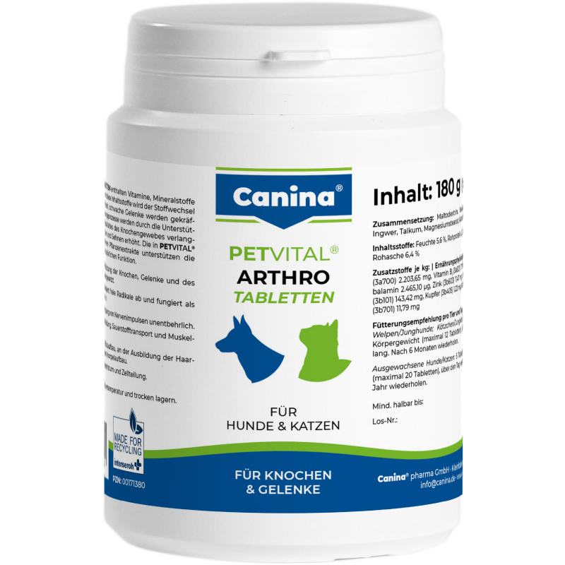 Canina Petvital Arthro-Tabletten