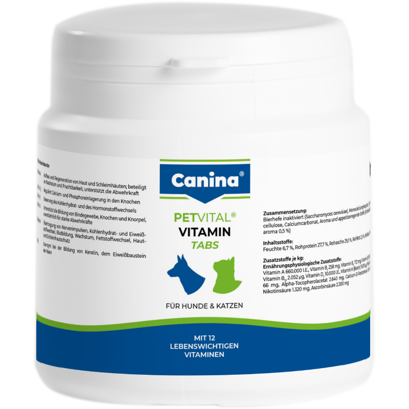 Canina Pharma PETVITAL Vitamin-Tabs 100 g