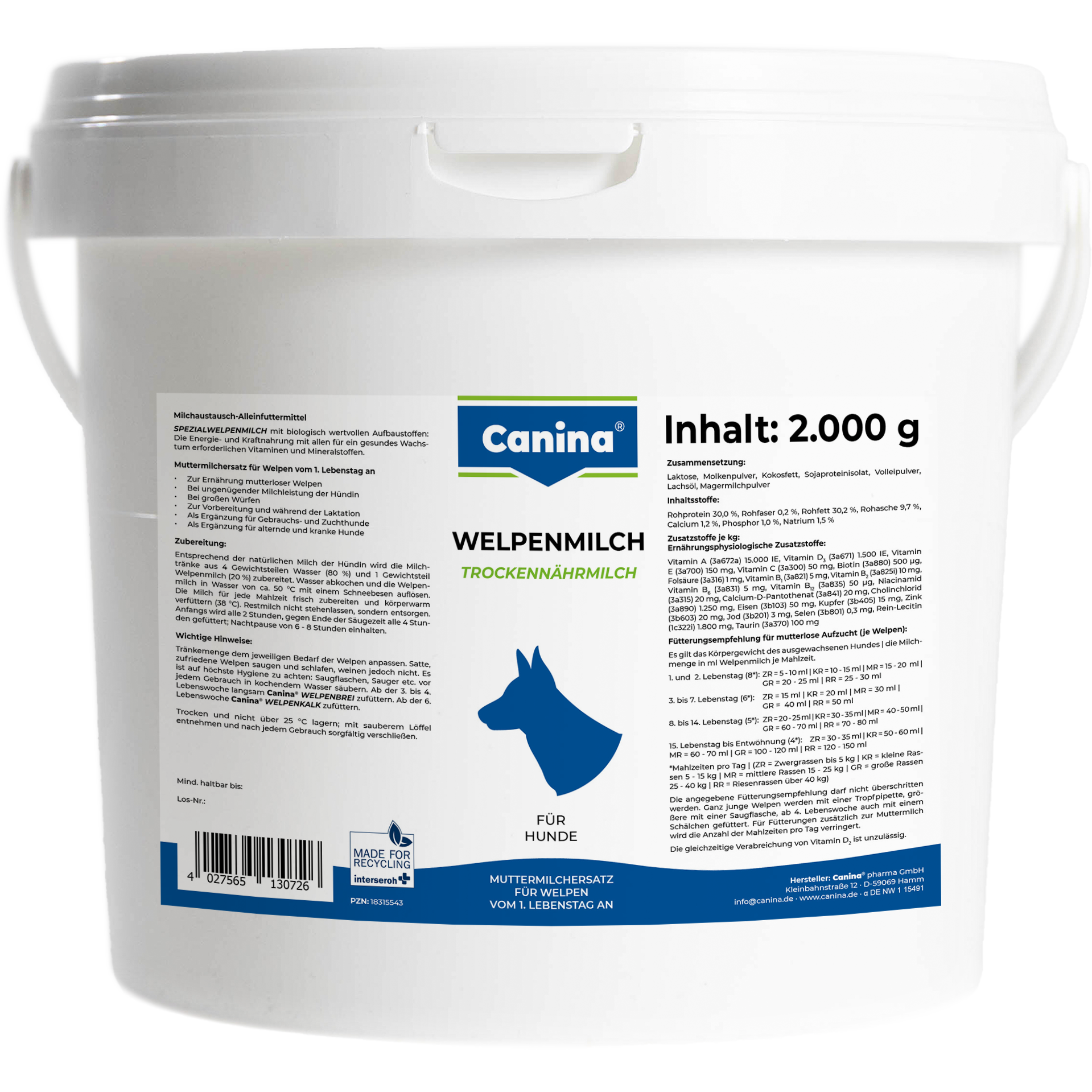 Canina Welpenmilch