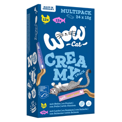 Wow Cat Creamy Snack Multipack 360 g