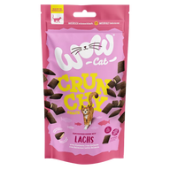 Wow Cat Crunchy Snack mit Lachs 60g