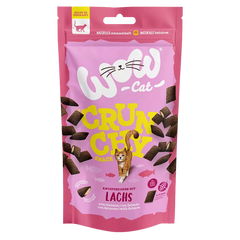 Wow Cat Crunchy Snack mit Lachs 60g