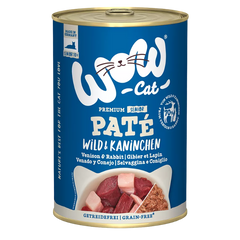 Wow Cat Dose Senior Wild & Kaninchen 400g