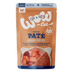 Wow Cat PB Adult Huhn & Lachs 125g