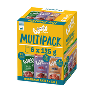 Wow Cat PB Adult Multipack 6x125g