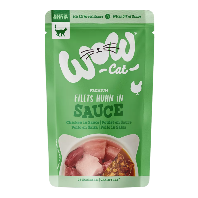 Wow Cat PB Adult Multipack in Sauce 6x85g