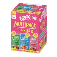 Wow Cat PB Adult Multipack in Sauce 6x85g