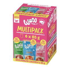 Wow Cat PB Adult Multipack in Sauce 6x85g