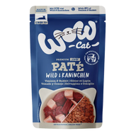 Wow Cat PB Senior Wild & Kaninchen 125g