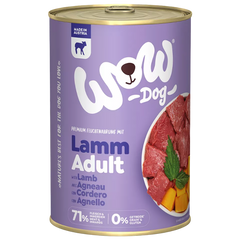 Wow Dog Dose Adult Lamm 400g