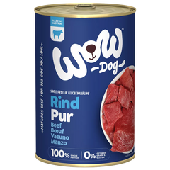 Wow Dog Dose Adult Pur Rind 400g