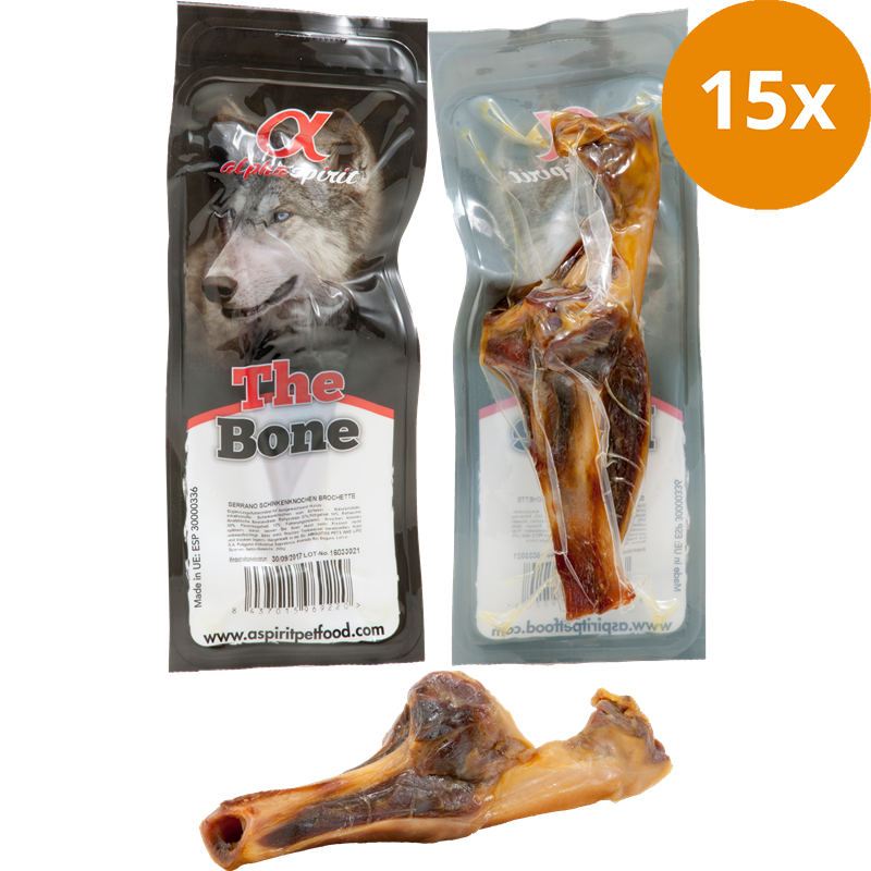 alpha spirit The Bone Serrano Schinkenknochen Brochette vac. 200 g