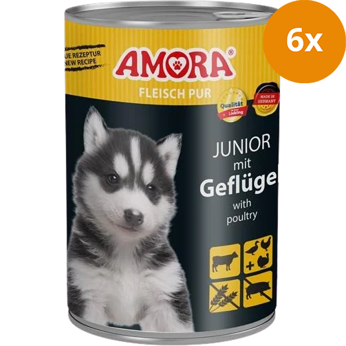 AMORA Fleisch Pur Junior 400 g