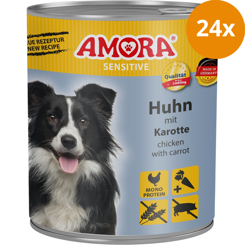 AMORA Sensitive Huhn & Karotte 800 g