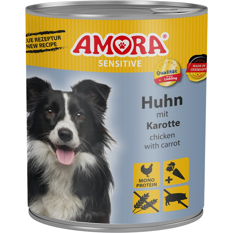AMORA Sensitive Huhn & Karotte 800 g