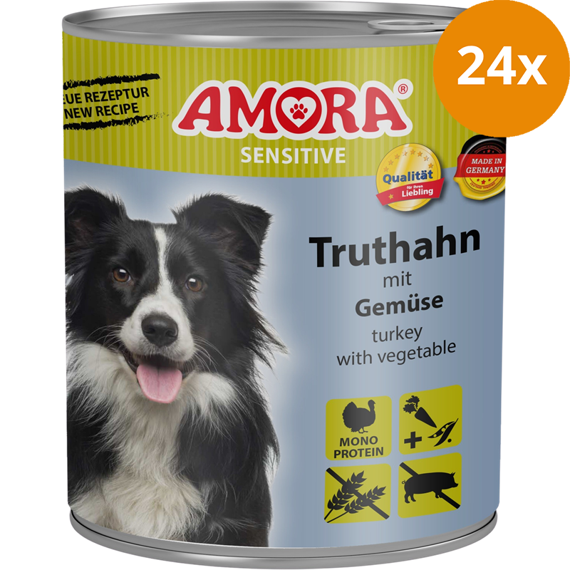AMORA Sensitive Truthahn & Gemüse 800 g