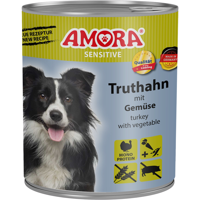 AMORA Sensitive Truthahn & Gemüse 800 g