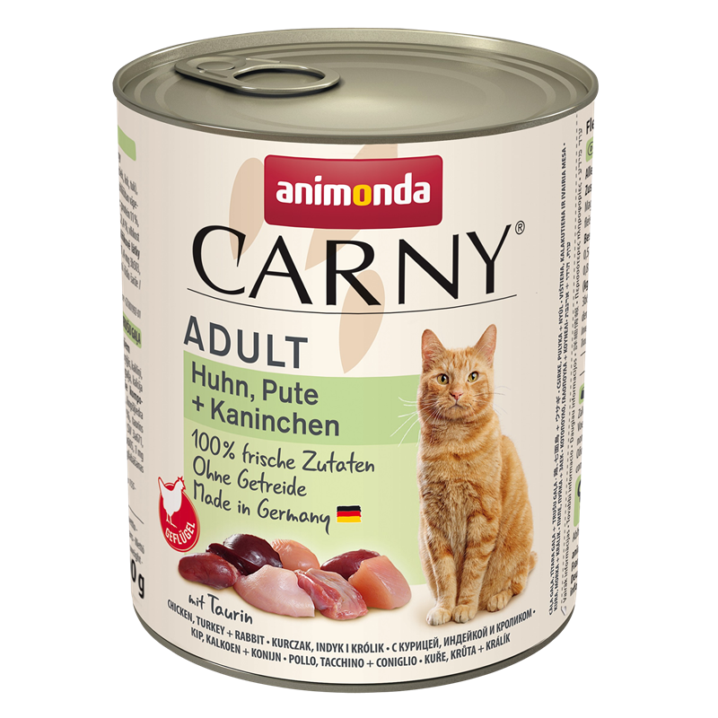 animonda Carny Adult Huhn, Pute & Kanininchen 800 g