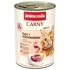 animonda Carny Adult Pute & Hühnchenleber 400 g