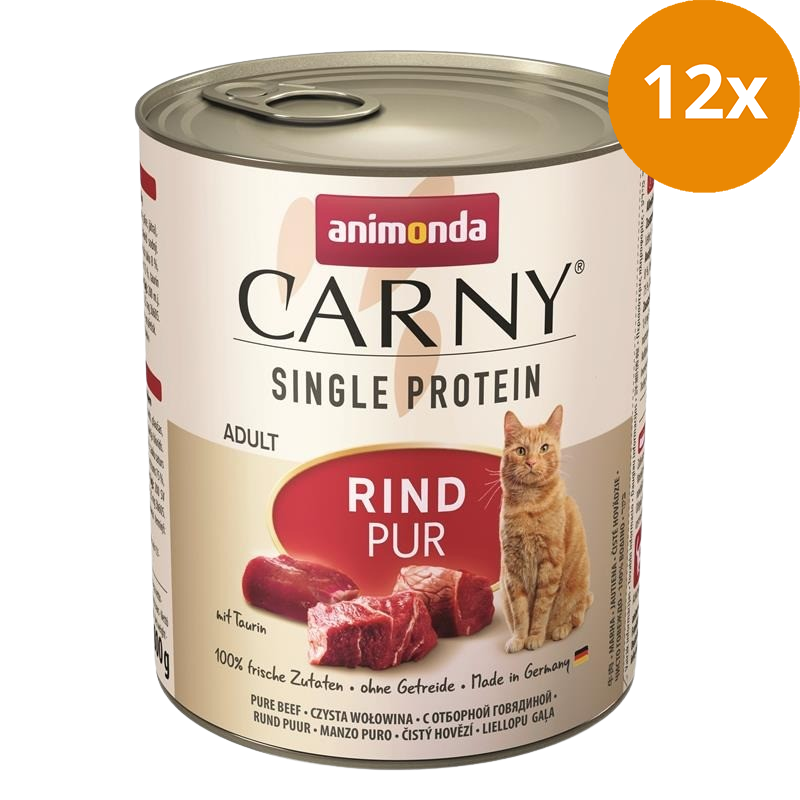 animonda Carny Adult Single Protein Rind pur 800 g