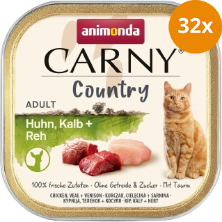 animonda Carny Country Huhn, Kalb & Reh 100 g