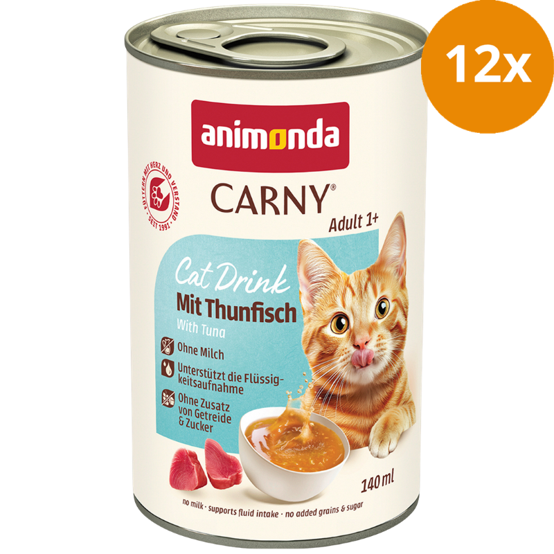 Animonda Cat Carny Drink Adult mit Thunfisch 140 ml