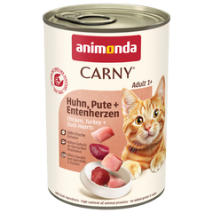 animonda Carny Huhn, Pute + Entenherzen 400 g