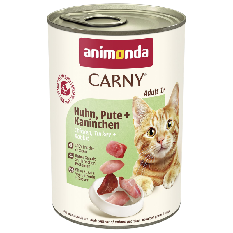 animonda Carny Huhn, Pute + Kaninchen 400 g