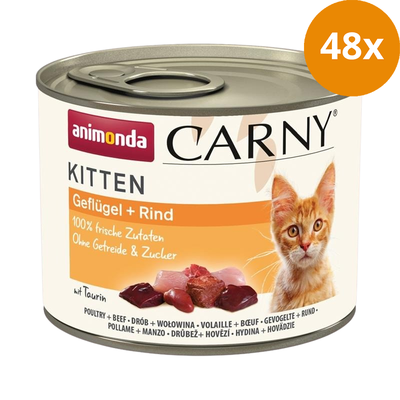 animonda Carny Kitten Geflügel & Rind 200 g