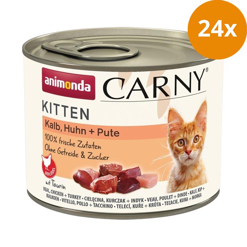 animonda Carny Kitten Kalb, Huhn & Pute 200 g