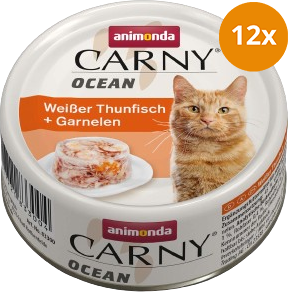 animonda Carny Ocean Weißer Thunfisch & Garnelen 80 g