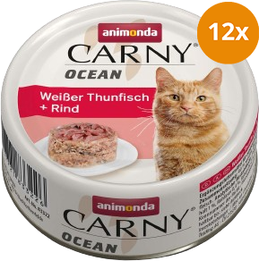 animonda Carny Ocean Weißer Thunfisch & Rind 80 g