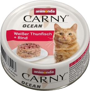 animonda Carny Ocean Weißer Thunfisch & Rind 80 g