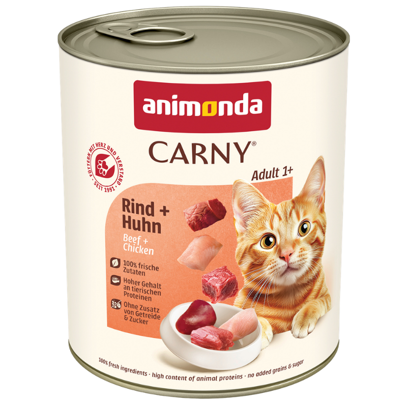 animonda Carny Rind + Huhn 800 g