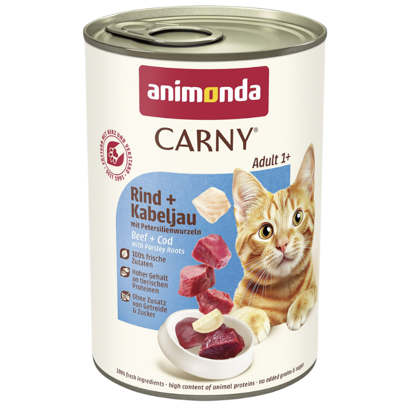 animonda Carny Rind + Kabeljau 400 g