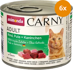 animonda Carny Rind, Pute + Kaninchen 200 g