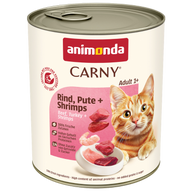 animonda Carny Rind, Pute + Shrimps 800 g