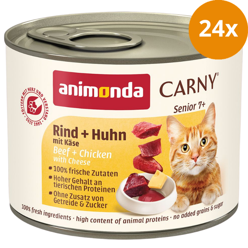 animonda Carny Senior Rind & Huhn & Käse 200 g