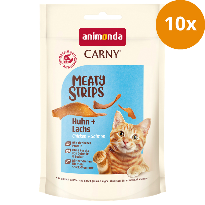 Animonda Carny Snack Meat Yummies Adult Huhn & Lachs 50 g