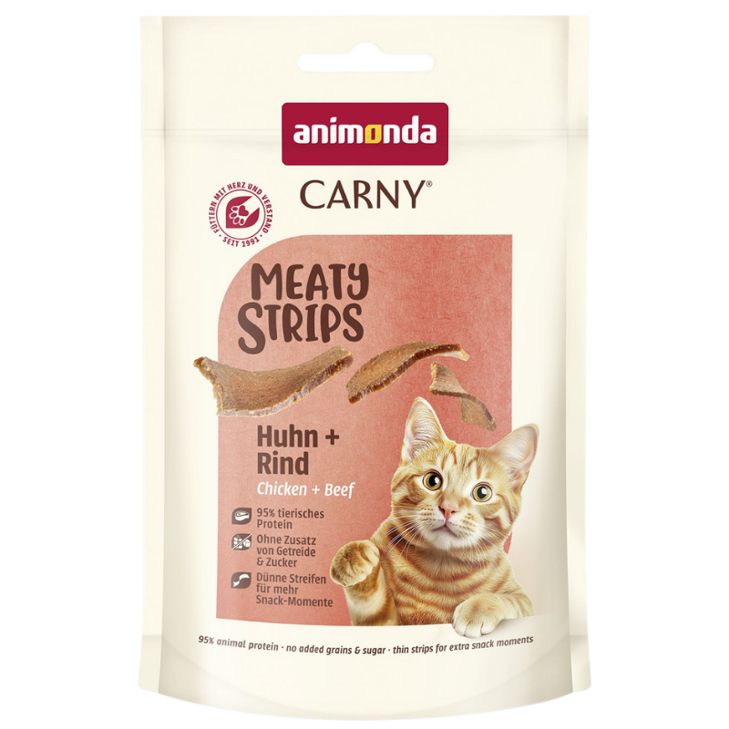 Animonda Carny Snack Meat Yummies Adult Huhn & Rind 50 g