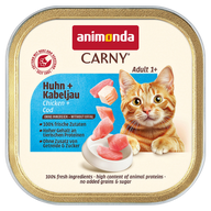 Animonda Cat Carny Adult Huhn & Kabeljau 85 g