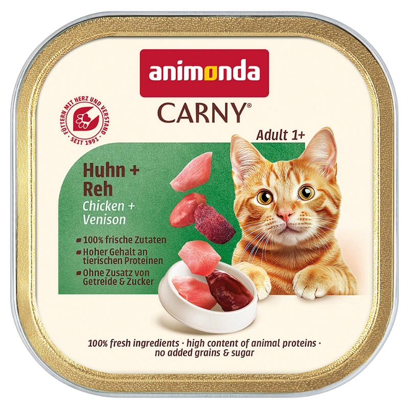 Animonda Cat Carny Adult Huhn & Reh 85 g