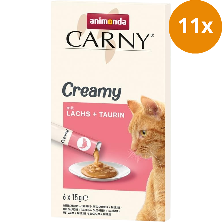 animonda Cat Snack Carny Creamy Adult Lachs 90 g