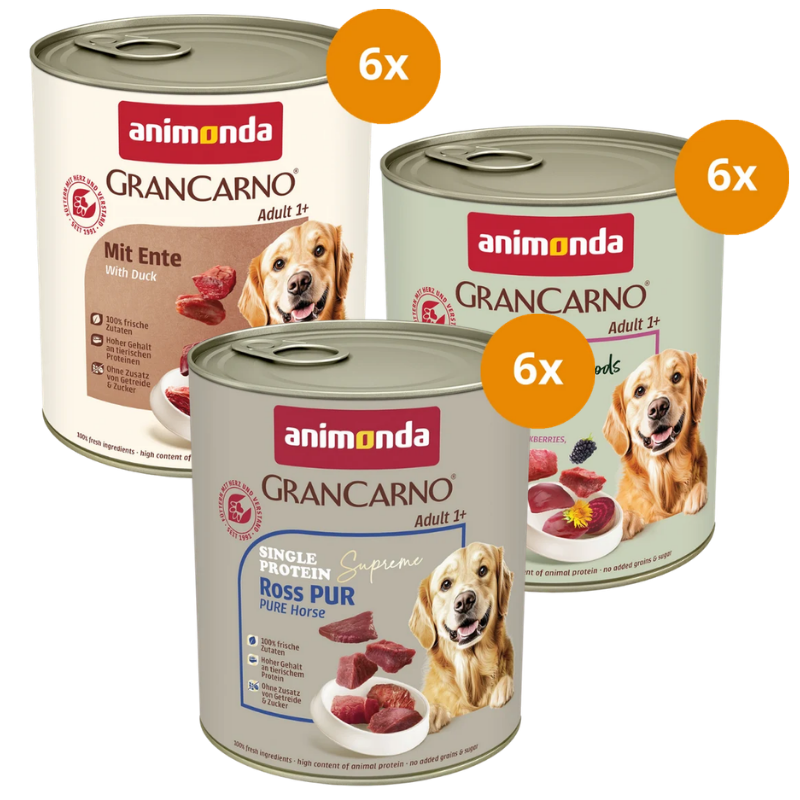 animonda GranCarno 800 g - Mix Sparpaket