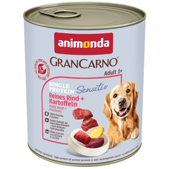 animonda GranCarno Adult Sensitiv Reines Rind & Kartoffeln 800 g