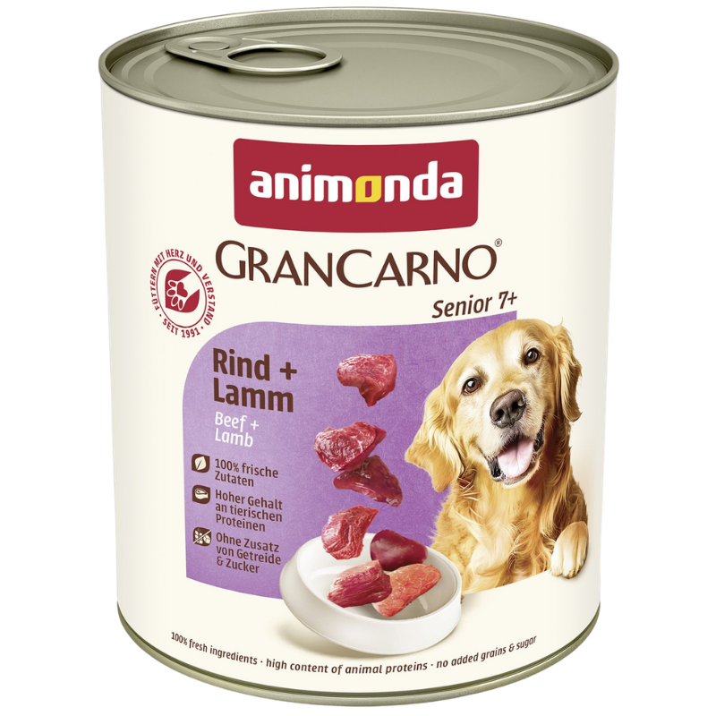 animonda GranCarno Senior Rind + Lamm 800 g